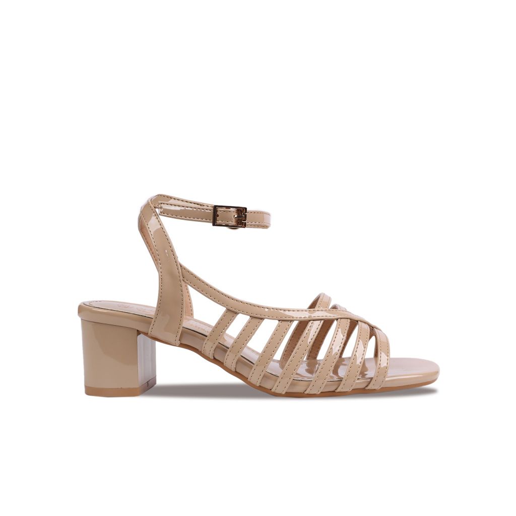 Sandal Cao Gót Hạnh Dung Quai Dây Cách Điệu HD04860AD
