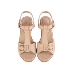 Sandal Xuồng Hạnh Dung Quai T-Strap Khóa Nịt HD04920AD