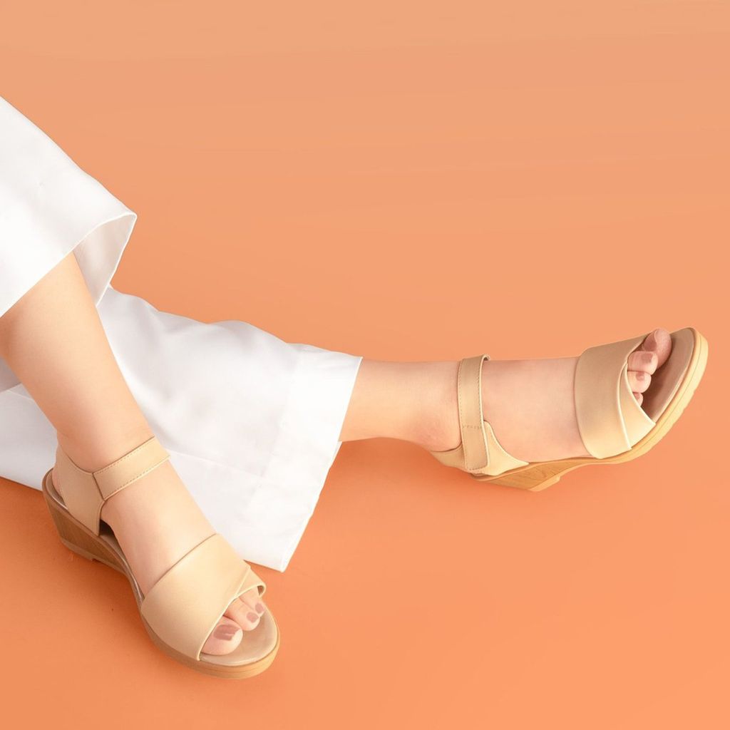 Sandal Xuồng Hạnh Dung Quai Trơn Bảng To HD04922AD