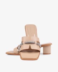 Dép Cao Gót Hạnh Dung Quai Chữ H Phối Dây Xoàn HD04925AD