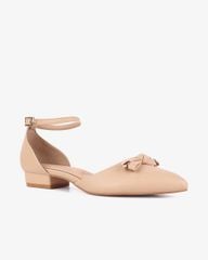 Giày Sandal Hạnh Dung Bít Mũi Nơ HD04949AD