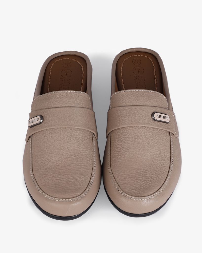 Dép Bít Mũi Hạnh Dung Mũi Tròn Nhẹ Êm HD04954AD