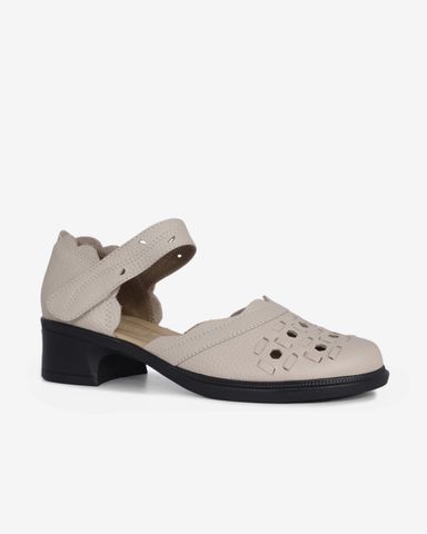 Sandal Cao Gót Hạnh Dung Mũi Tròn Laser HD04979AD