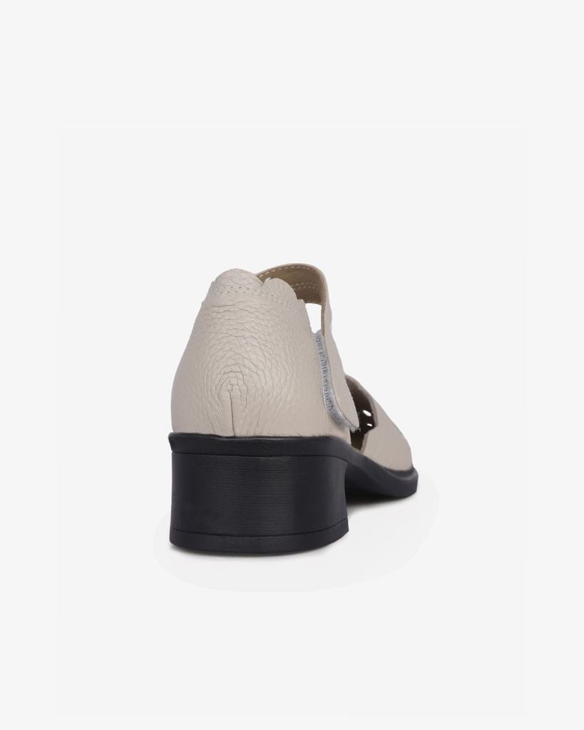 Sandal Cao Gót Hạnh Dung Mũi Tròn Laser HD04979AD