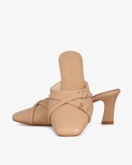 Dép Bít Mũi Hạnh Dung Dây Chéo Khóa Nịt HD04998AD