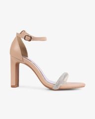 Sandal Cao Gót Hạnh Dung Bít Hậu Quai Mảnh HD0907AS