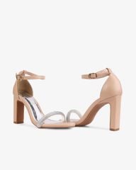 Sandal Cao Gót Hạnh Dung Bít Hậu Quai Mảnh HD0907AS