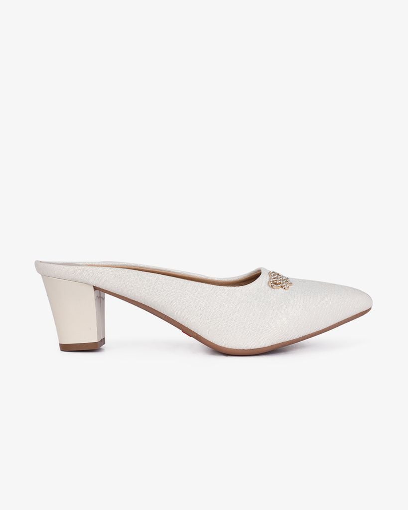 Dép Bít Mũi Hạnh Dung Ánh Nhũ HD0918AS