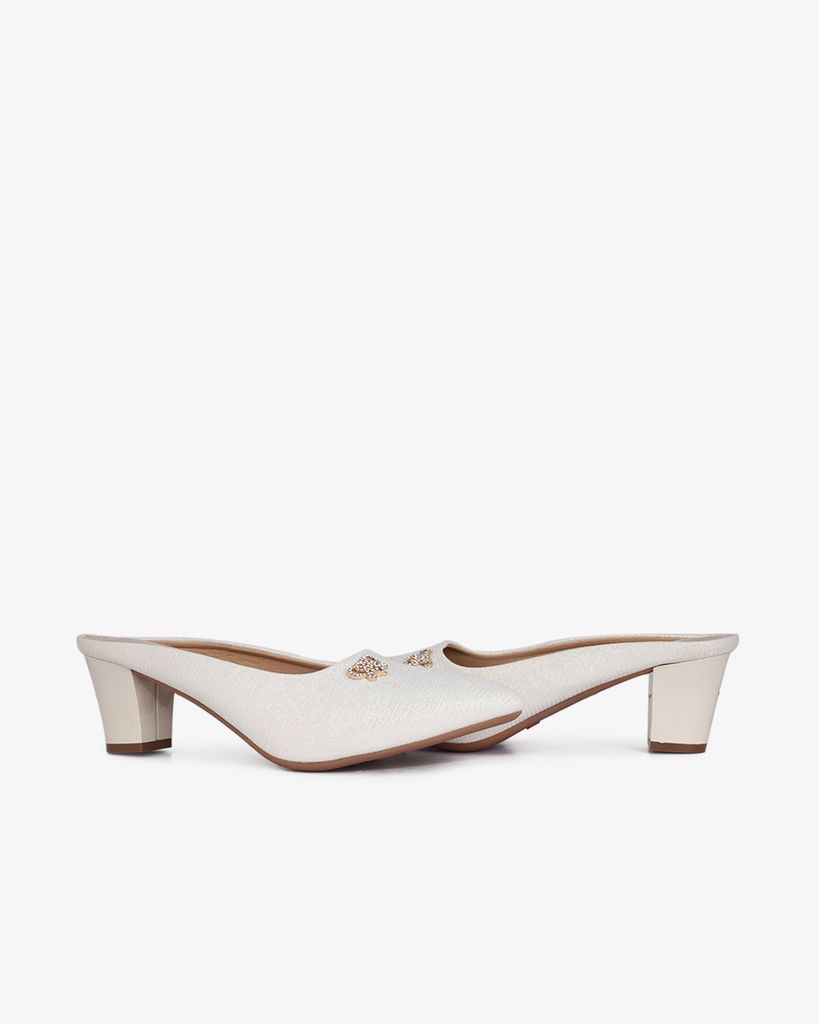 Dép Bít Mũi Hạnh Dung Ánh Nhũ HD0918AS