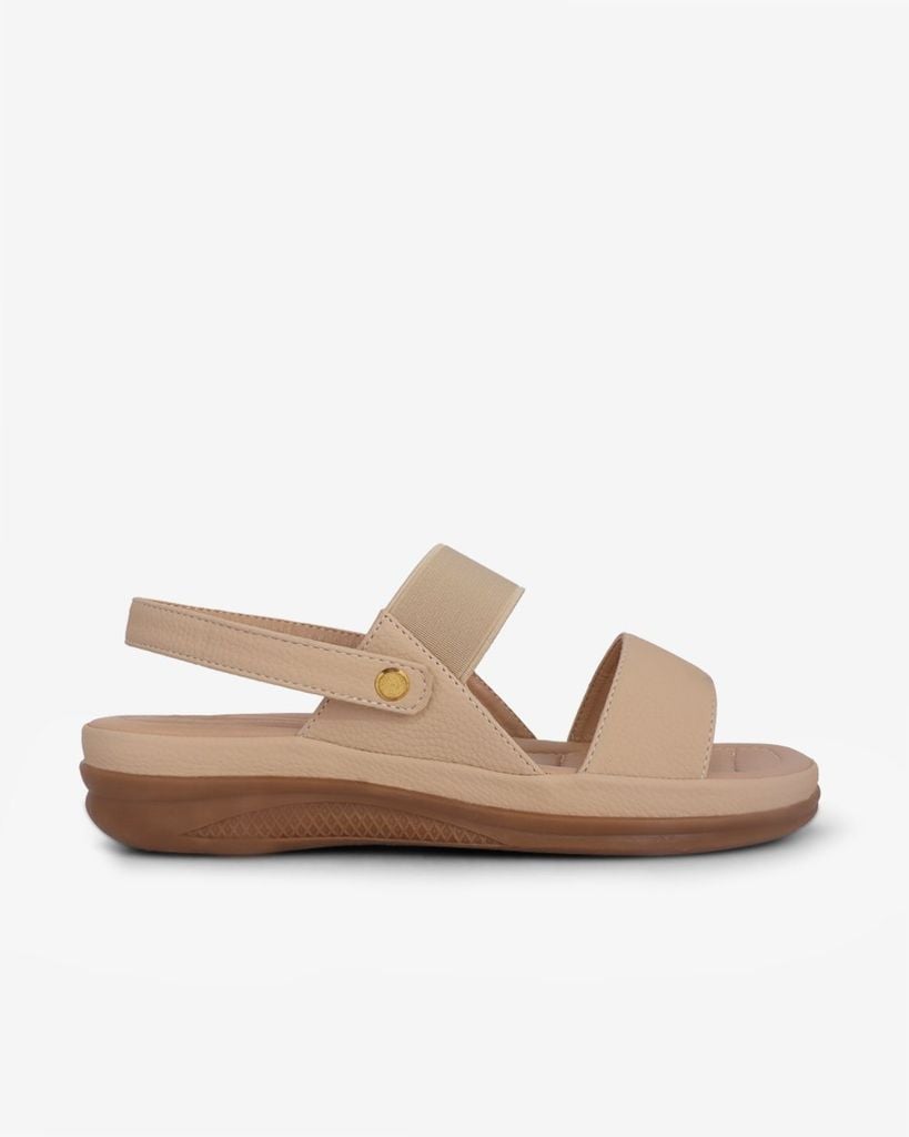 Sandal Đế Xuồng Hạnh Dung Bản To Phối Thun HD0921AS