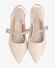 Sandal Cao Gót Hạnh Dung Gót Trụ Mũi Nhọn HD1115AV