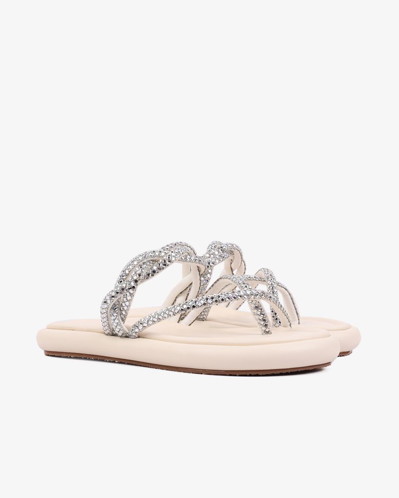 Dép Xẹp Hạnh Dung Xỏ Ngón Xoàn HD1121AV