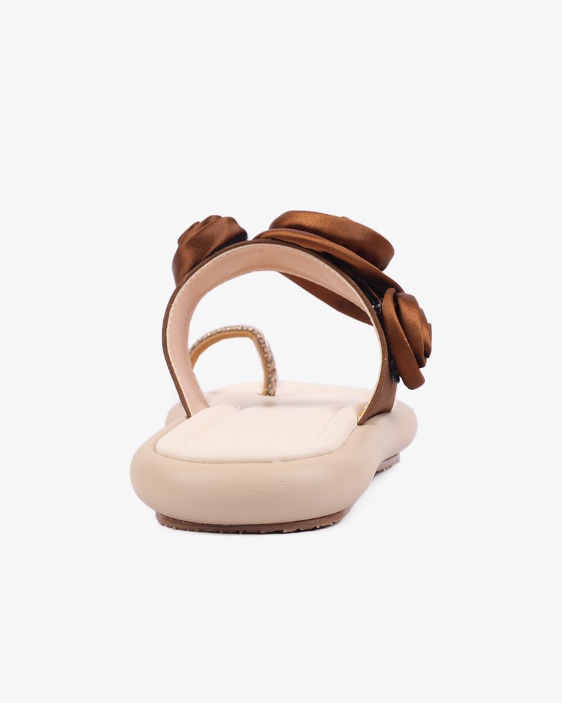 Dép Xẹp Hạnh Dung Xỏ Ngón Bông HD1122AV