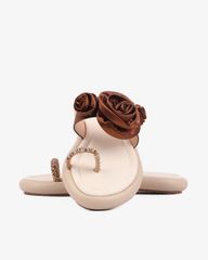 Dép Xẹp Hạnh Dung Xỏ Ngón Bông HD1122AV