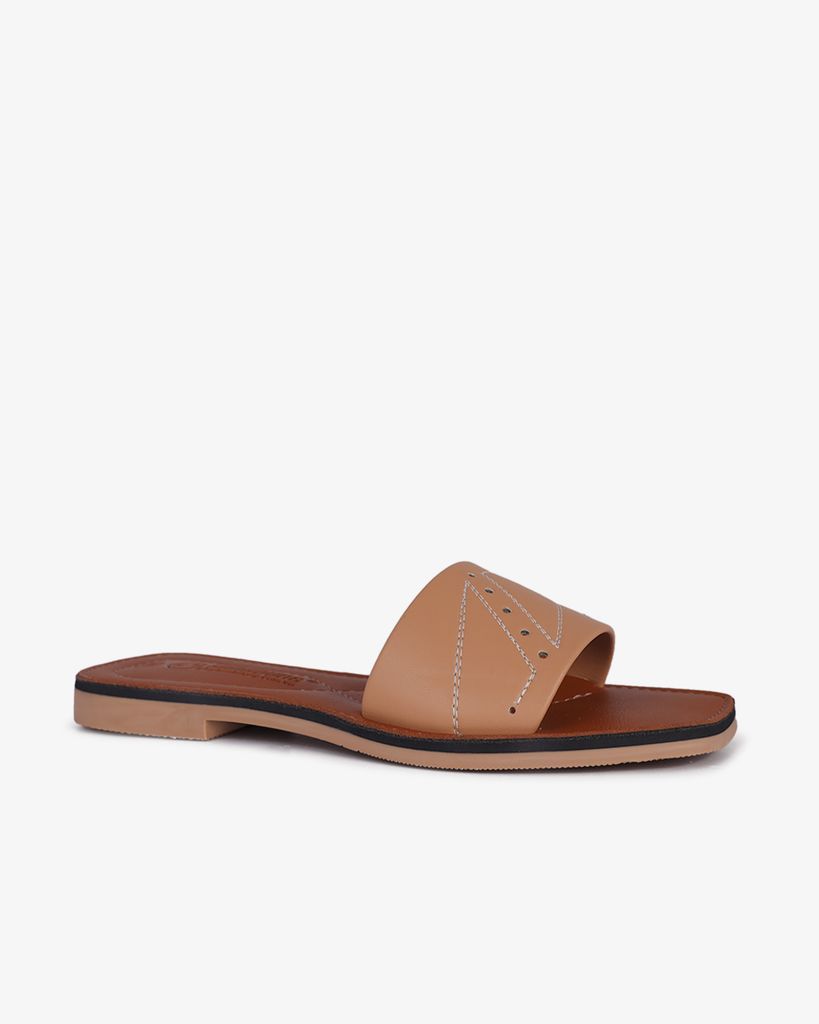 Dép Xẹp Hạnh Dung Quai Bản Cách Điệu HD1138AV