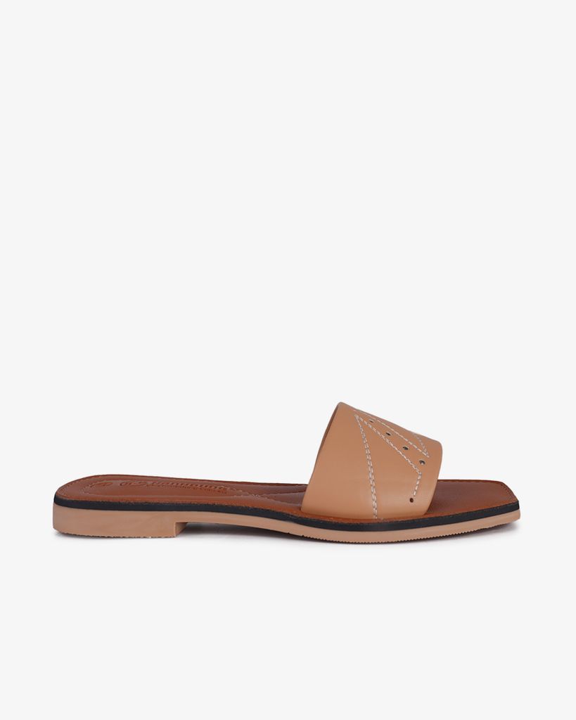 Dép Xẹp Hạnh Dung Quai Bản Cách Điệu HD1138AV