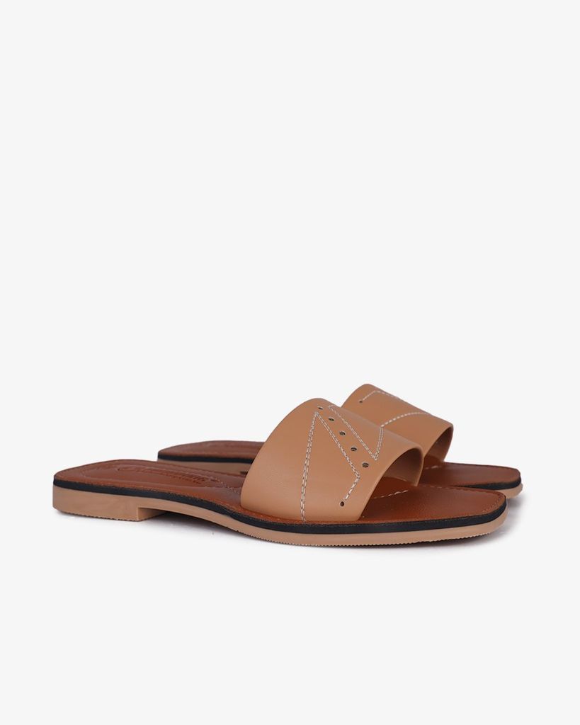 Dép Xẹp Hạnh Dung Quai Bản Cách Điệu HD1138AV