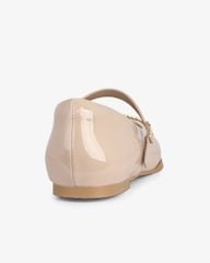Giày Búp Bê Hạnh Dung Khóa Vuông Xoàn HD1141AV