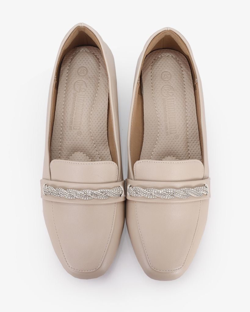 Giày Cao Gót Hạnh Dung Bít Mũi Xoàn HD1145AV