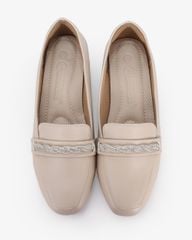 Giày Cao Gót Hạnh Dung Bít Mũi Xoàn HD1145AV