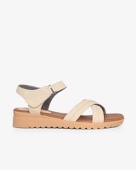 Sandal Đế Xuồng Hạnh Dung Quai Chéo Viền Chỉ HD1148AV