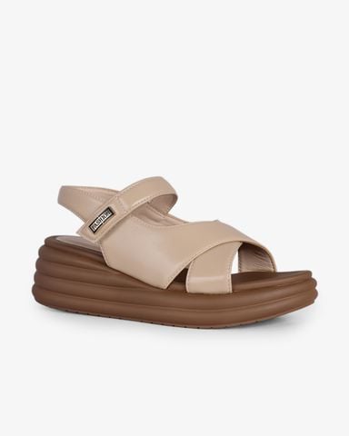 Sandal Đế Xuồng Hạnh Dung Quai Chéo Liền Hậu HD1149AV