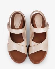 Sandal Đế Xuồng Hạnh Dung Quai Chéo Liền Hậu HD1149AV