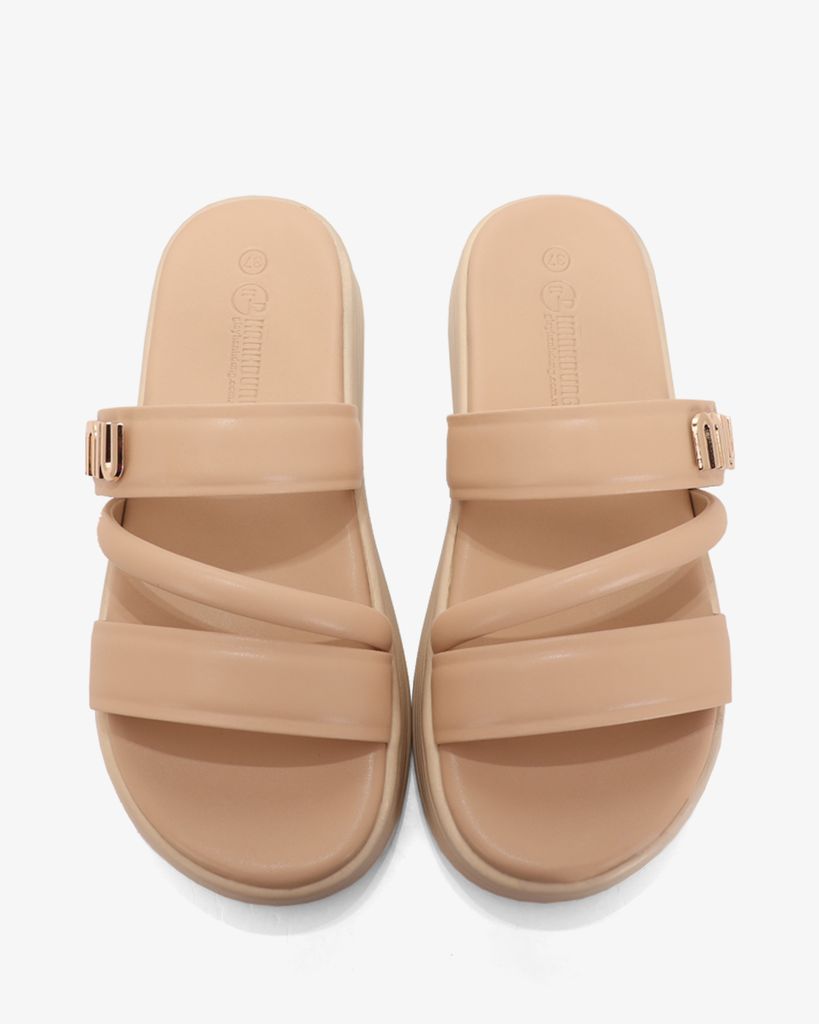 Dép Đế Xuồng Hạnh Dung Quai Bản Khóa Chữ HD1157AV