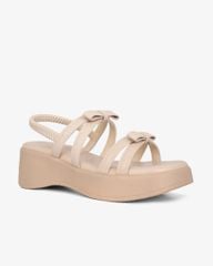 Sandal Đế Xuồng Hạnh Dung Quai Nơ Hậu Thun HD1159AV