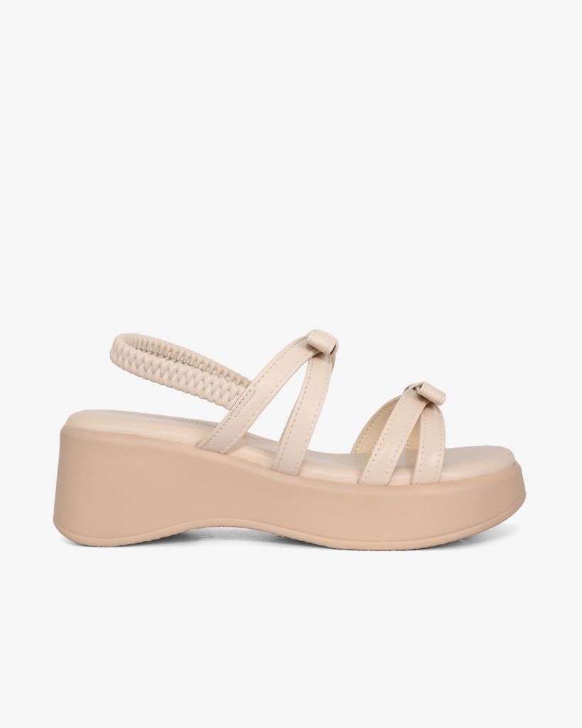 Sandal Đế Xuồng Hạnh Dung Quai Nơ Hậu Thun HD1159AV
