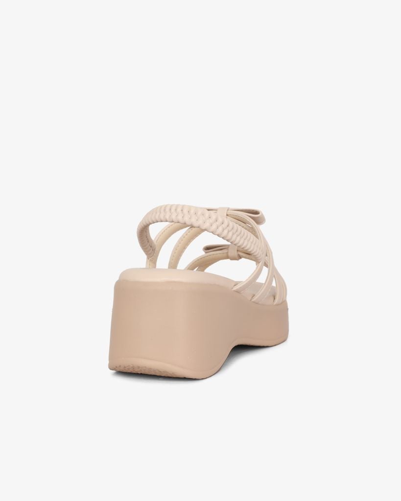 Sandal Đế Xuồng Hạnh Dung Quai Nơ Hậu Thun HD1159AV