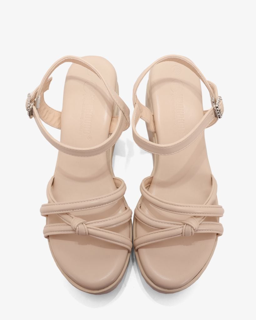 Sandal Đế Xuồng Hạnh Dung Quai Mảnh Chéo Rút HD1160AV