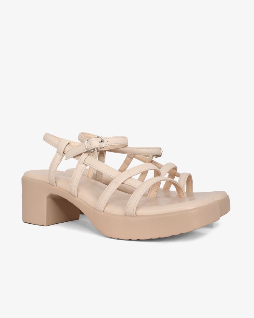 Sandal Cao Gót Hạnh Dung Quai Mảnh Nối Chân Hậu HD1162AV