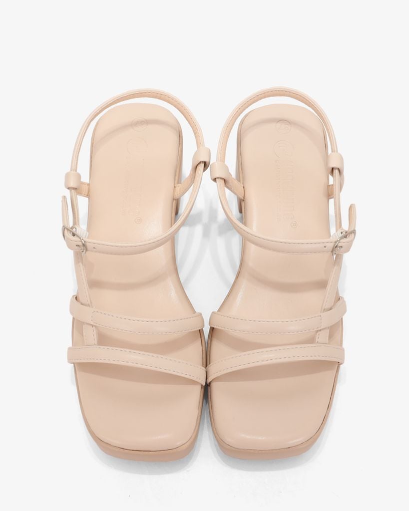 Sandal Cao Gót Hạnh Dung Quai Mảnh Nối Chân Hậu HD1162AV