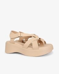 Sandal Đế Xuồng Hạnh Dung Quai Chéo Hậu Dán HD1163AV