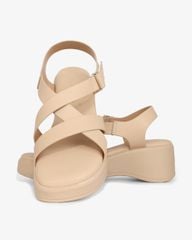 Sandal Đế Xuồng Hạnh Dung Quai Chéo Hậu Dán HD1163AV
