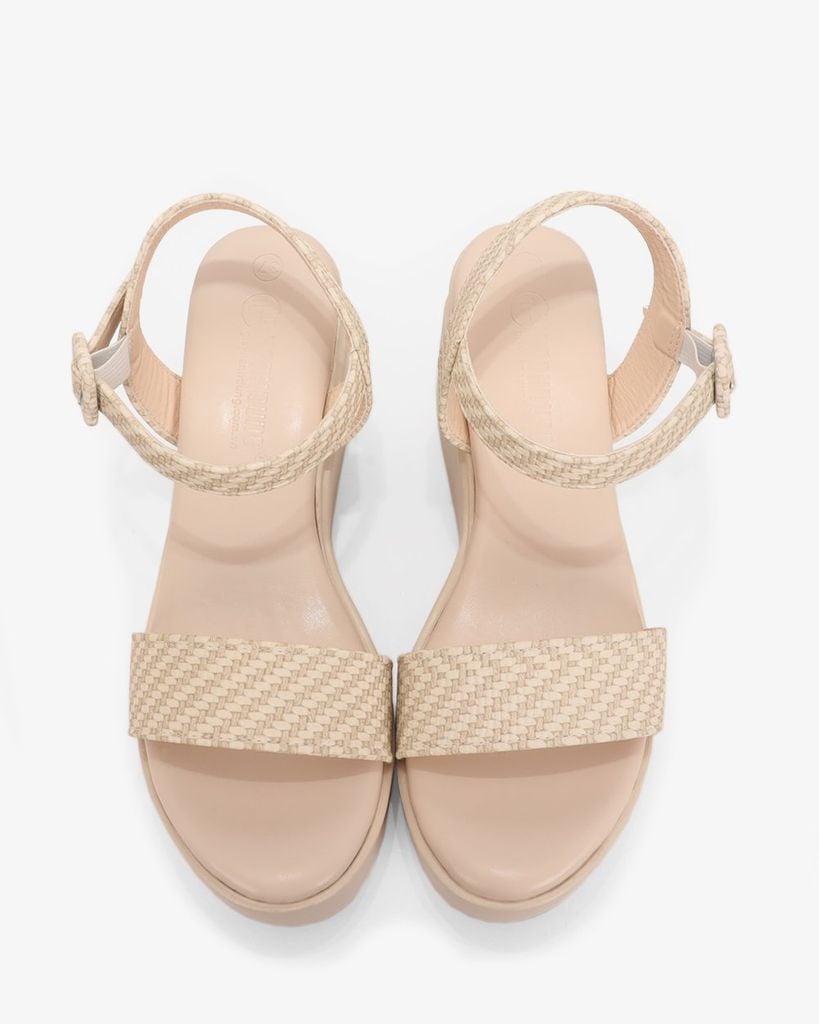 Sandal Đế Xuồng Hạnh Dung Bản Ngang Vân HD1165AV