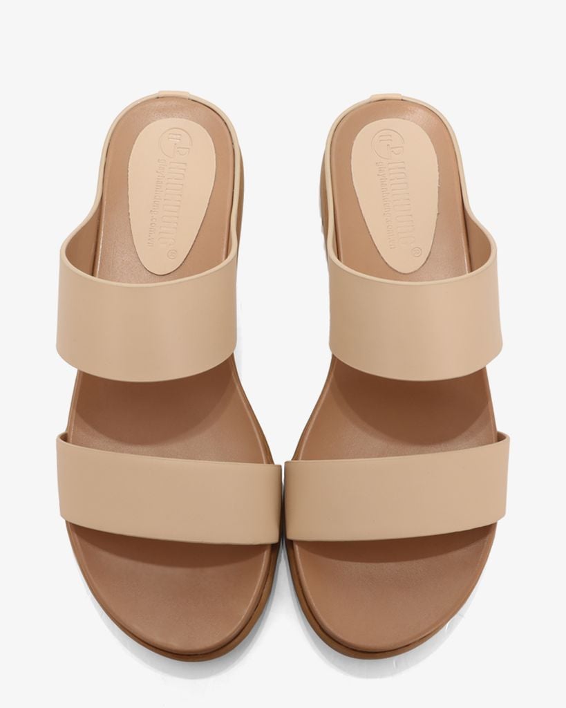 Dép Đế Xuồng Hạnh Dung Quai Nhị Ngang Bản Lớn HD1167AV