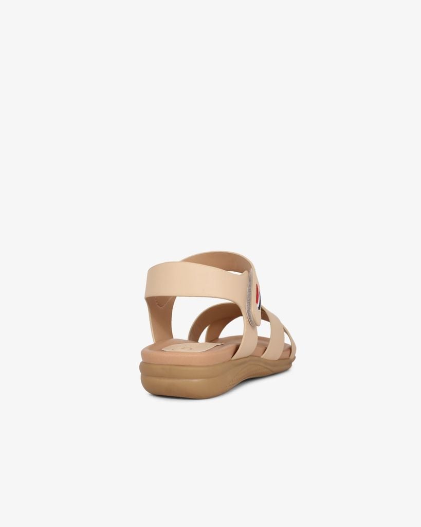 Sandal Đế Xuồng Hạnh Dung Quai Chéo Hậu Dán HD1168AV