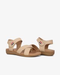 Sandal Đế Xuồng Hạnh Dung Quai Chéo Hậu Dán HD1168AV