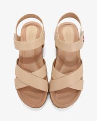Sandal Đế Xuồng Hạnh Dung Quai Chéo Hậu Dán HD1168AV