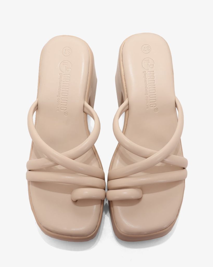 Dép Cao Gót Hạnh Dung Nhiều Dây Xỏ Ngón HD1169AV