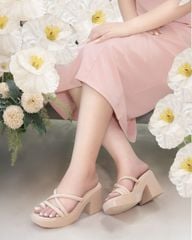 Dép Cao Gót Hạnh Dung Nhiều Dây Xỏ Ngón HD1169AV