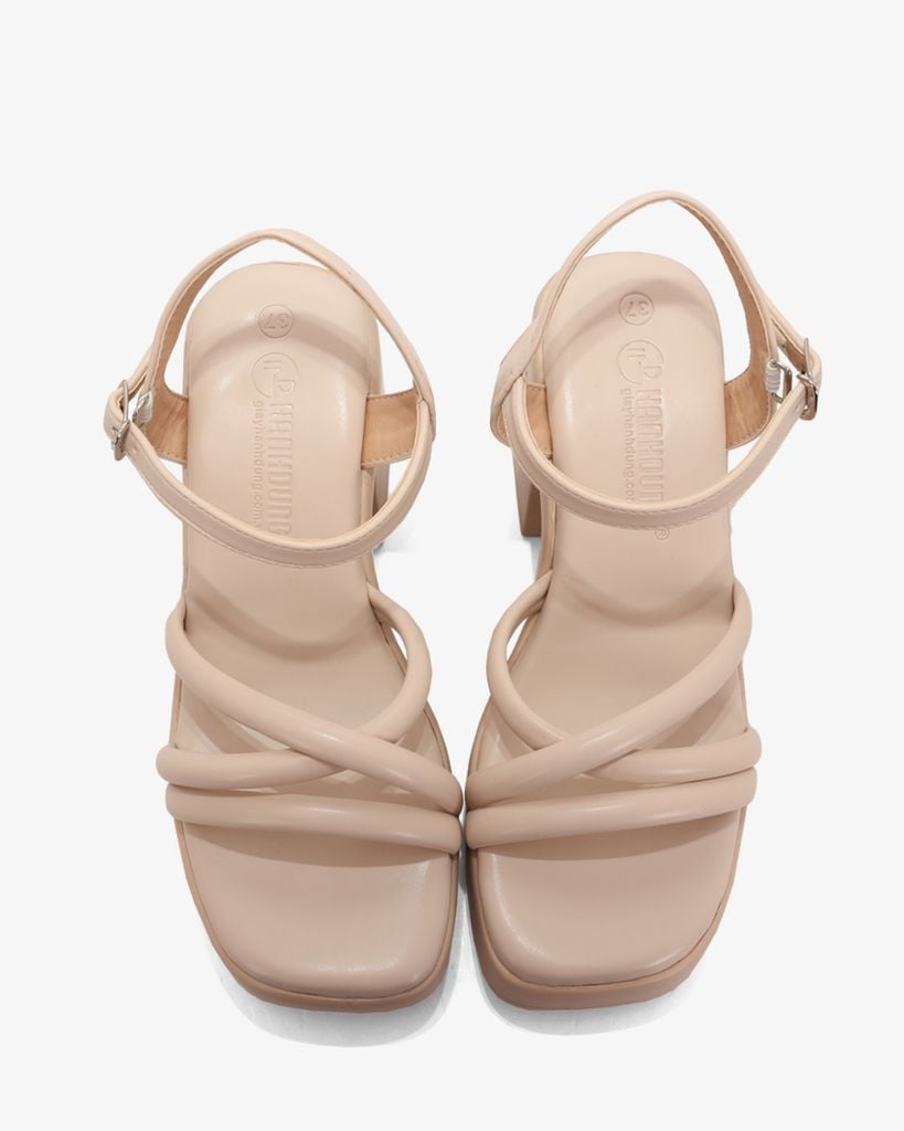 Sandal Cao Gót Hạnh Dung Quai Mảnh Chéo HD1170AV