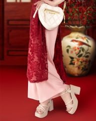 Sandal Cao Gót Hạnh Dung Quai Mảnh Chéo HD1170AV