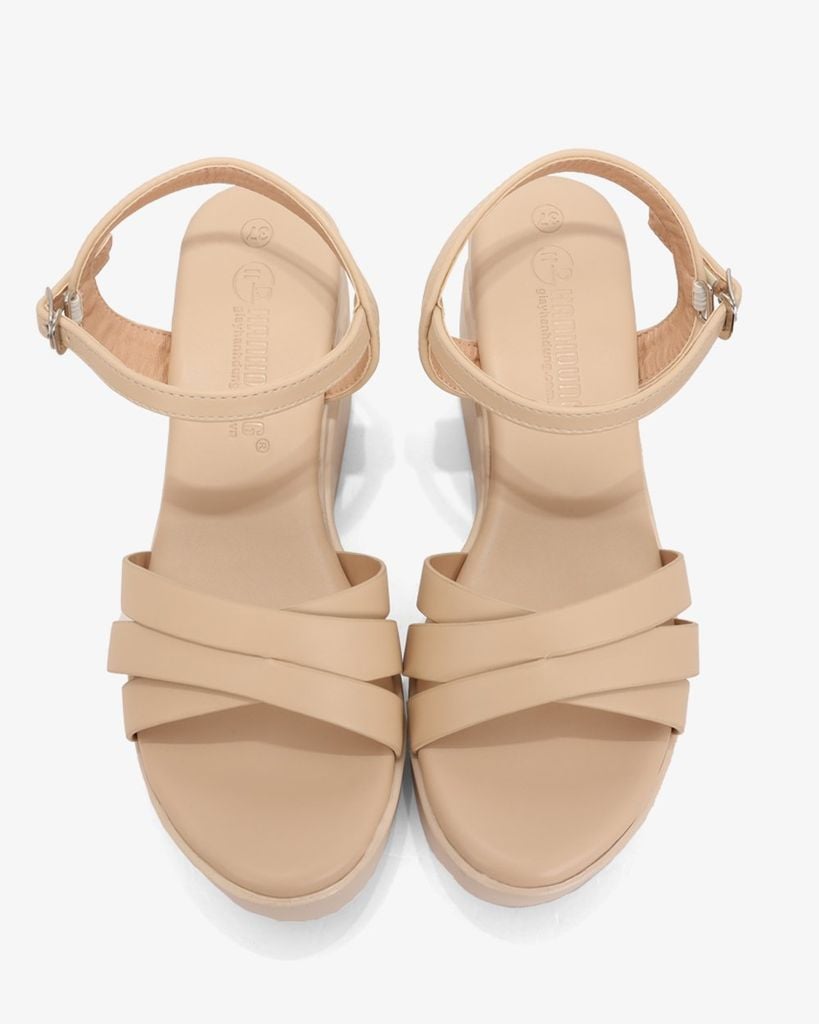 Sandal Đế Xuồng Hạnh Dung Quai Bản Chéo HD1171AV