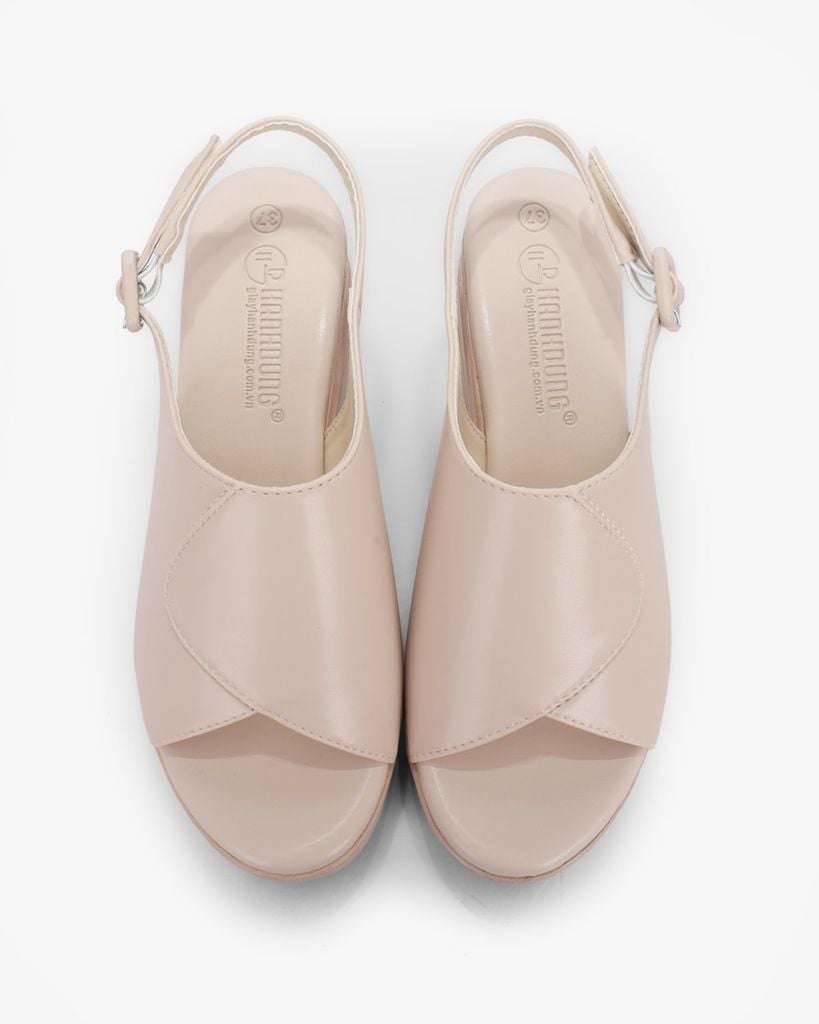 Sandal Đế Xuồng Hạnh Dung Quai Đắp HD1174AV