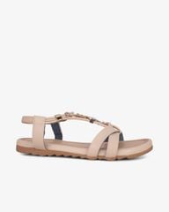 Sandal Xẹp Hạnh Dung Quai Chữ T Phối Đá Sang Trọng HD1177AV