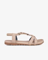 Sandal Xẹp Hạnh Dung Quai Chữ T Phối Đá Sang Trọng HD1177AV