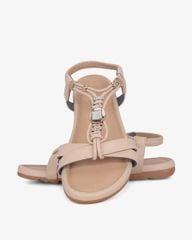 Sandal Xẹp Hạnh Dung Quai Chữ T Phối Đá Sang Trọng HD1177AV